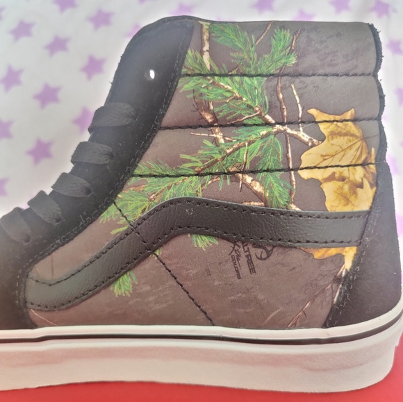 RealTree Sk8-Hi Vans - Picture 2 of 4